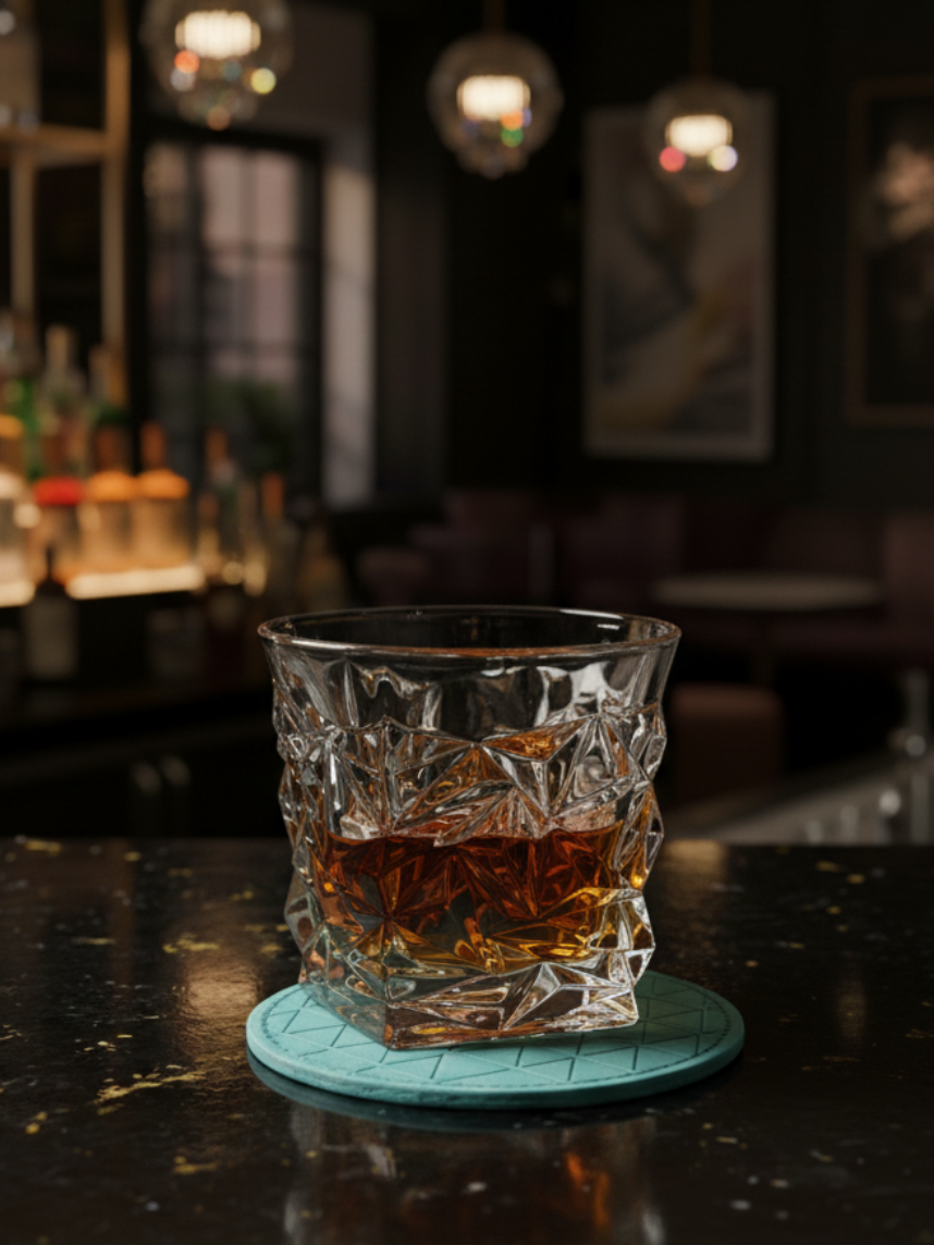Verre à Whisky - ÉMERAUDE - <br> (Style Cristal Prestige)