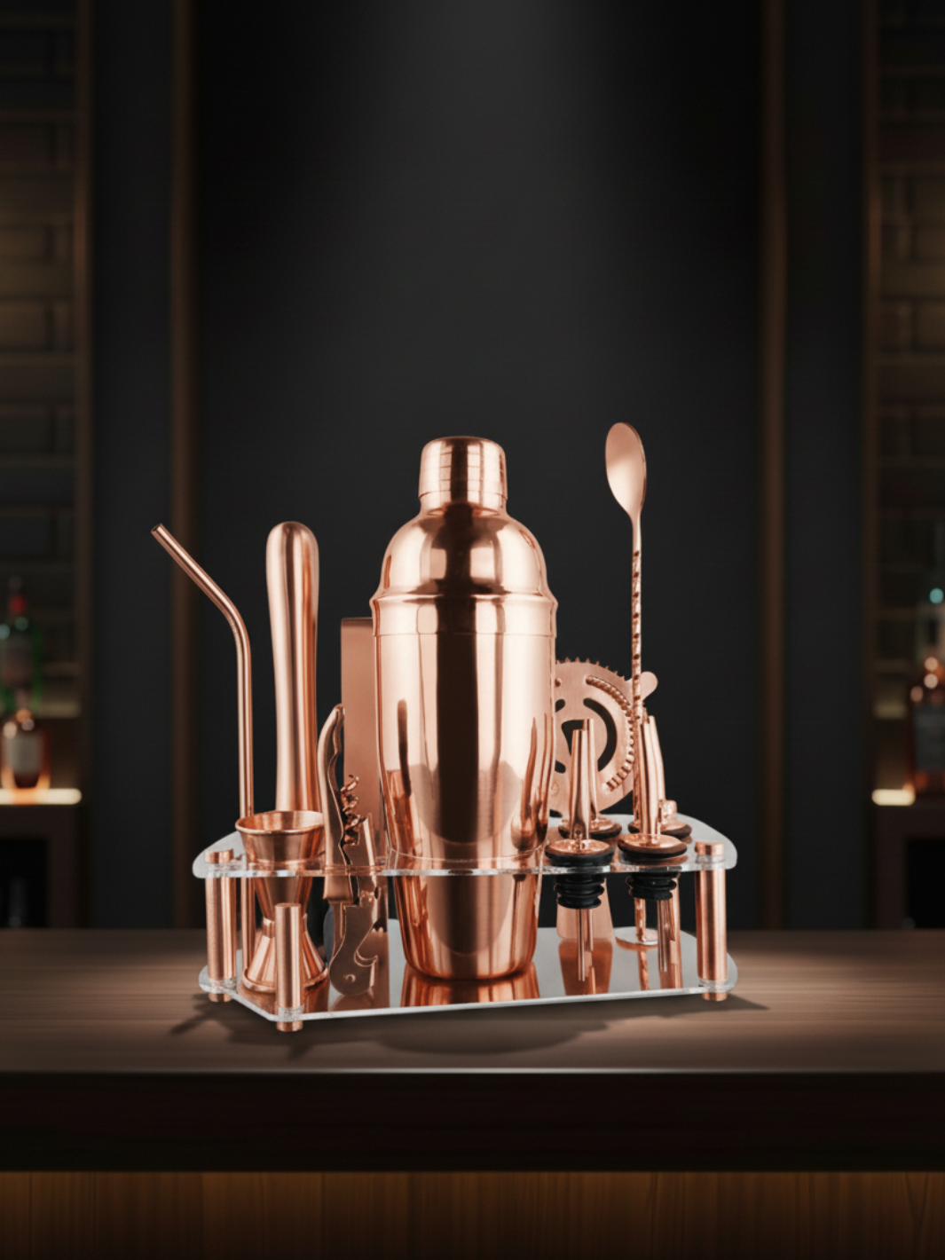 Kit à Cocktails <br> Glass Edition Cuivre