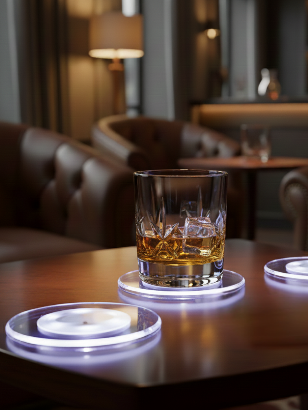 Dessous De Verre  <br> - Élairage -
