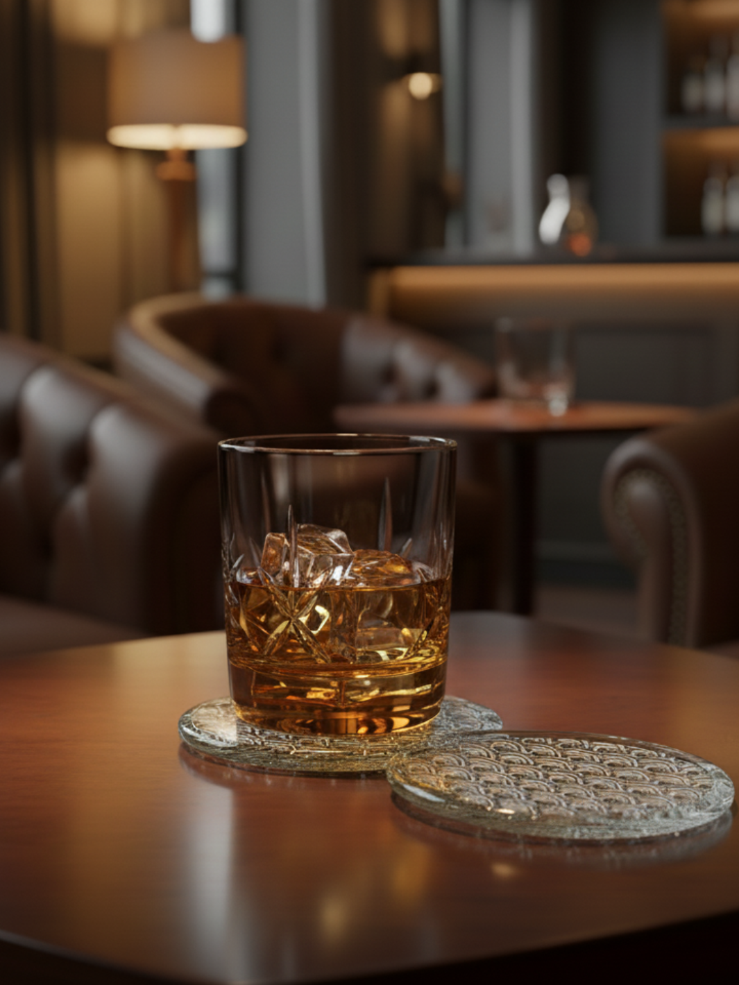 Dessous De Verre  <br> - Verre Rond -