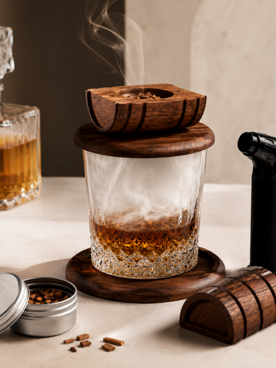 Kit Fumoir à Whisky Premium en Bois – TONNEAU