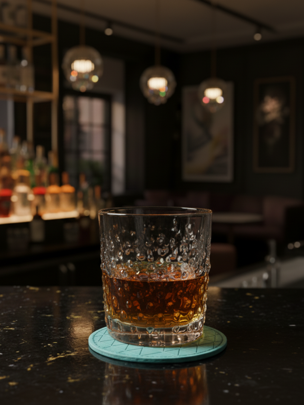 Verre à Whisky - L’ÉCLAT - <br> (Verre Taillé Style Cristal)