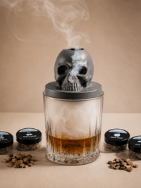 Kit Fumoir à Whisky <br> - CRÂNE -  <br> Avec Arômes