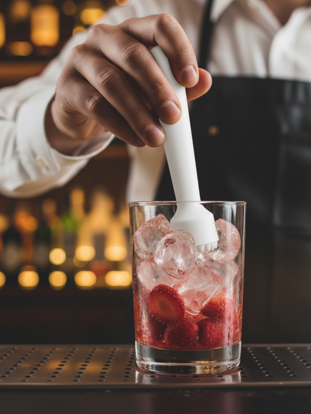 Pilon à Cocktails <br> Mat Blanc