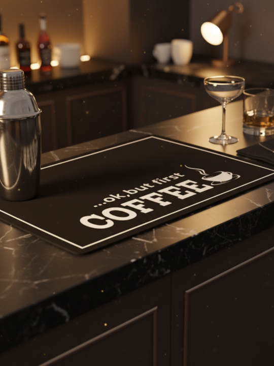 Tapis de Bar - Coffee