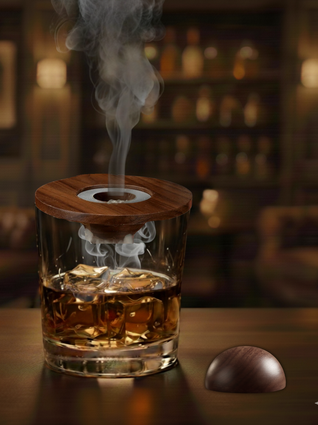 Kit Fumoir à Whisky <br> - SATURNE -  <br> Avec Arômes