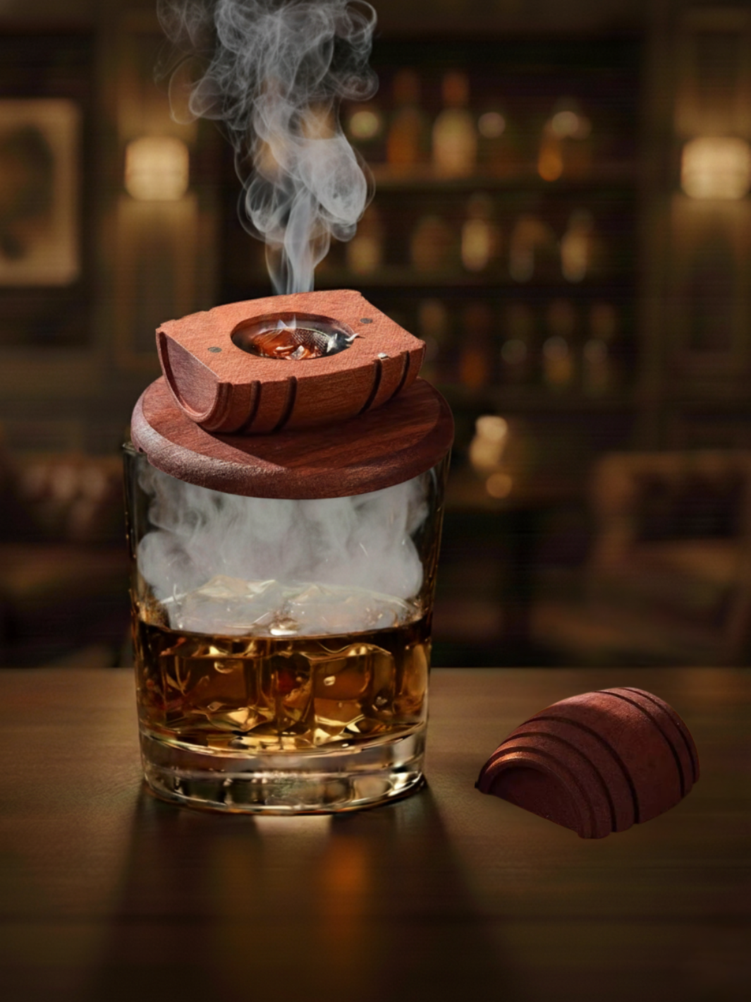 Kit Fumoir à Whisky <br> - TONNEAU -  <br> Avec Arômes