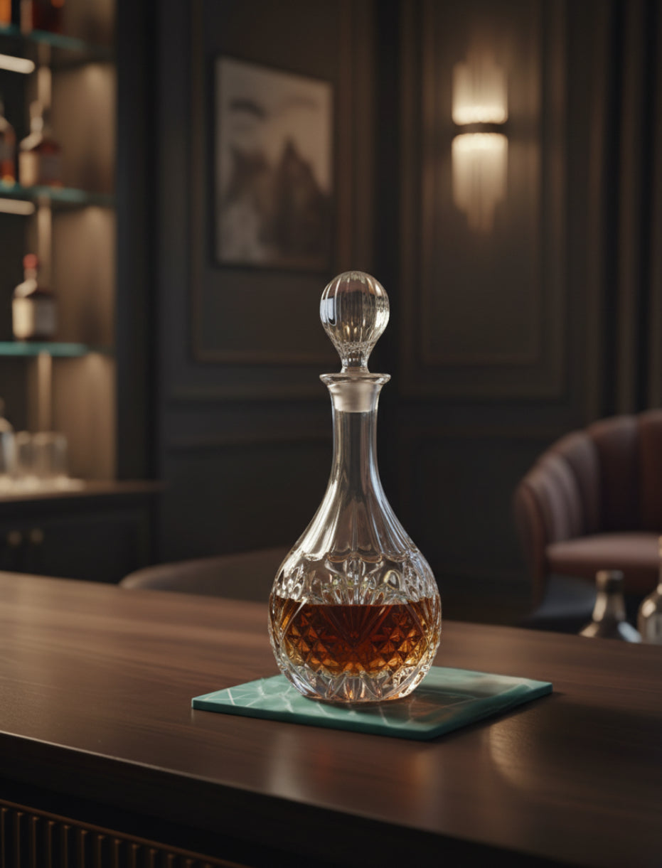 Carafe à Whisky <br> – GRAND DUC – <br> (Verre Transparent Luxe)