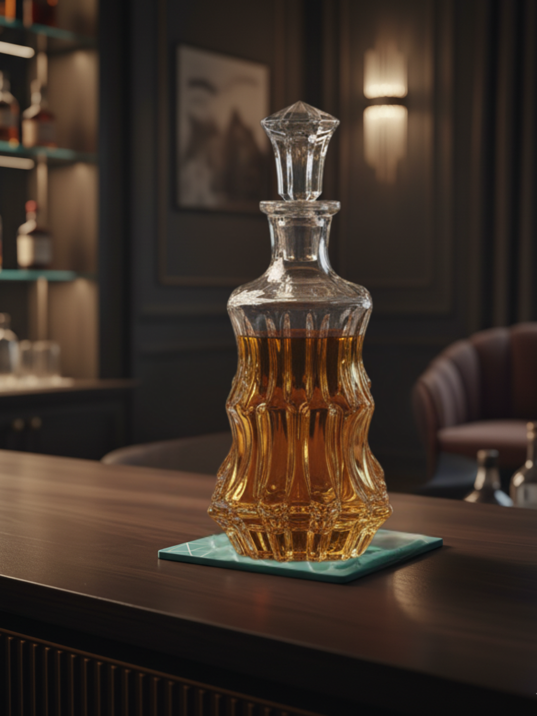 Carafe à Whisky <br> – SCEPTRE – <br> (Effet Cristal Raffiné)