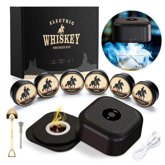 Kit Fumoir à Whisky <br> - ELECTRIQUE -  <br> Avec Arômes
