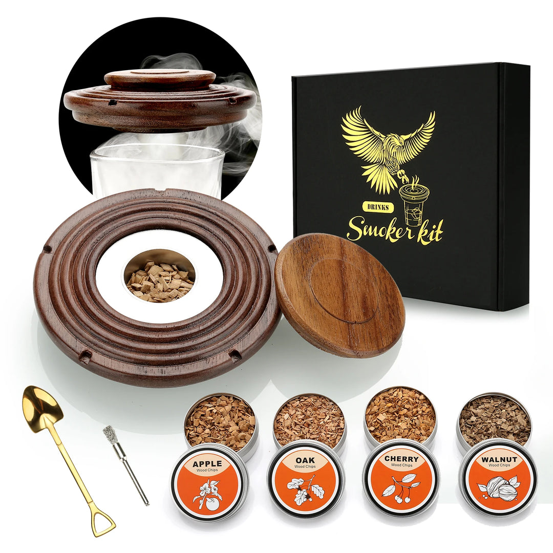 Kit Fumoir à Whisky <br> -  Starter Pack -  <br> Avec Arômes