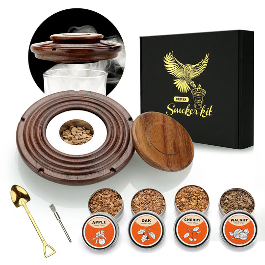 Kit Fumoir à Whisky <br> -  Starter Pack -  <br> Avec Arômes