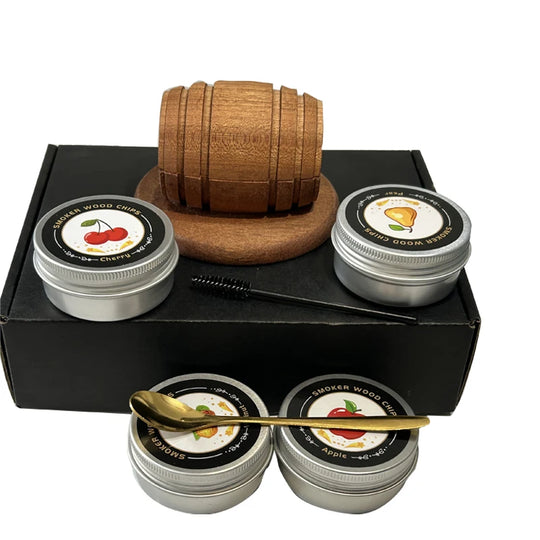 Kit Fumoir à Whisky Premium en Bois – TONNEAU