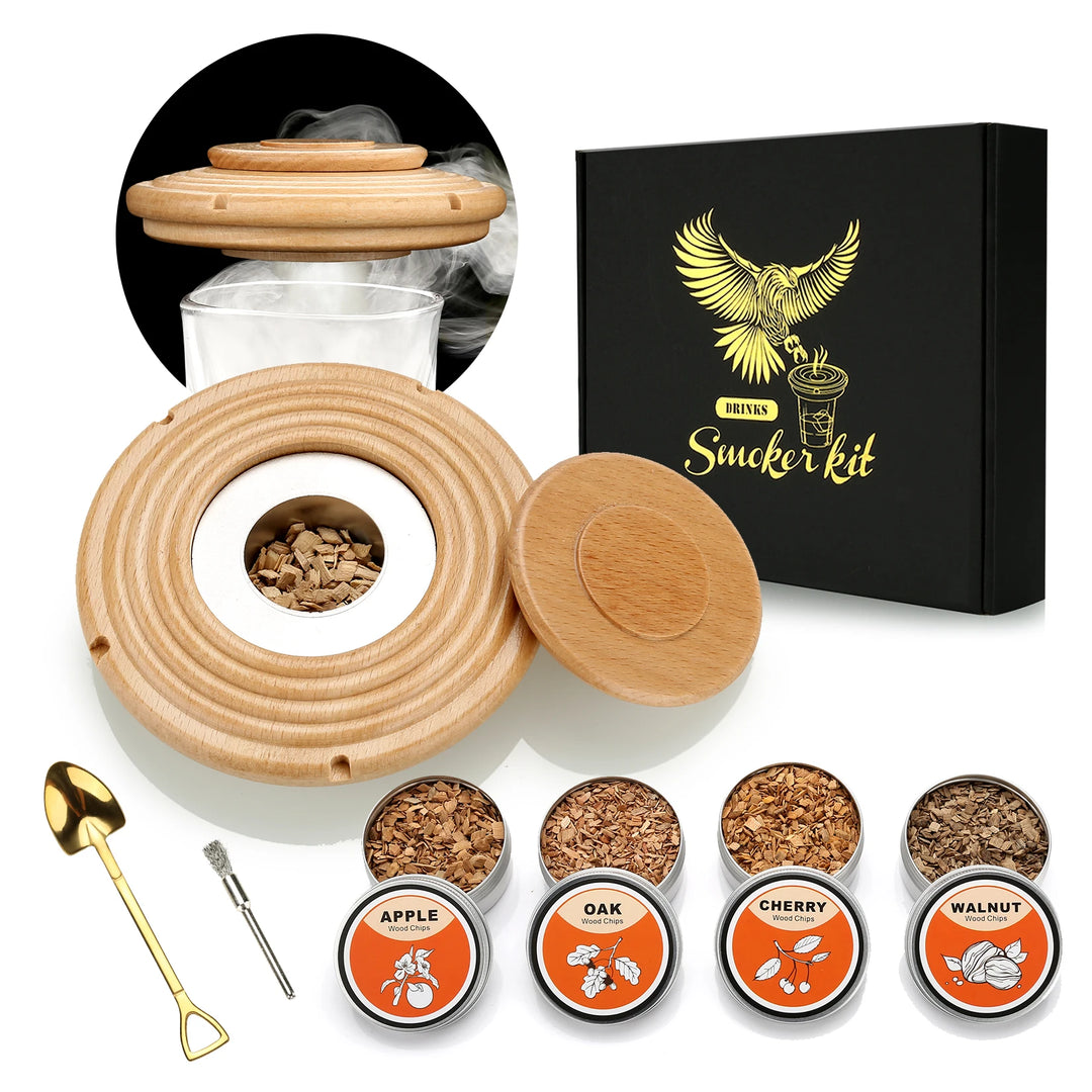 Kit Fumoir à Whisky <br> -  Starter Pack -  <br> Avec Arômes