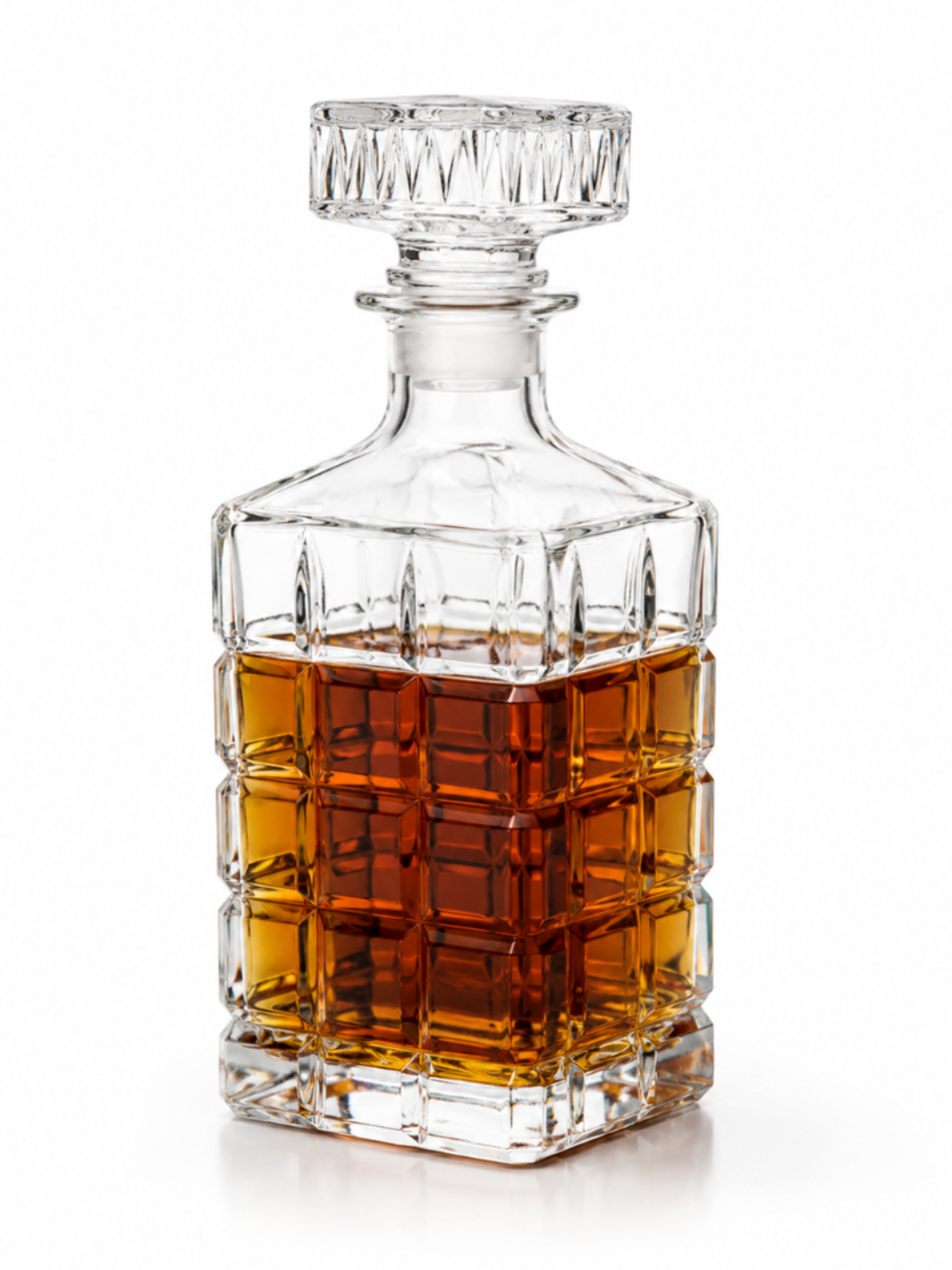 Carafe à Whisky - ROYALE - <br> (Verre Taillé Style Cristal)