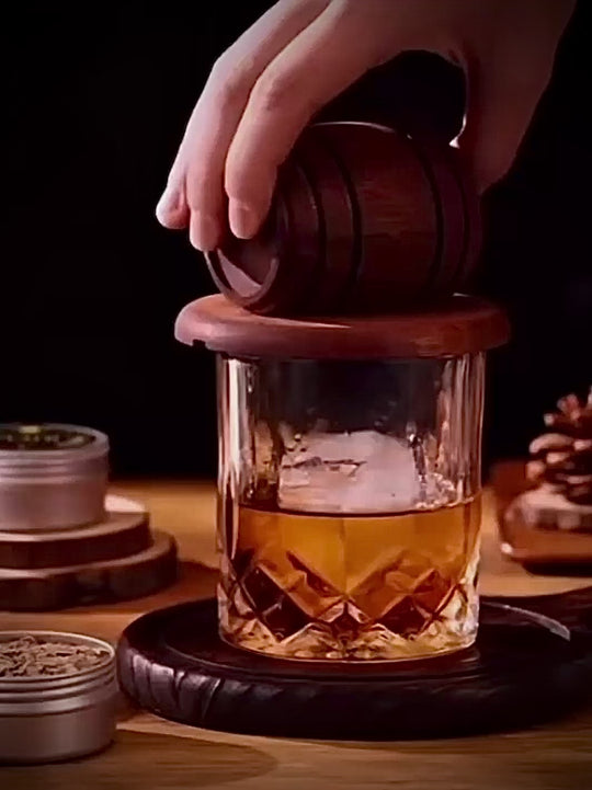 Kit Fumoir à Whisky Premium en Bois – TONNEAU